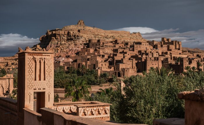 Ancient Ait Ben Haddou Kasbah during a Morocco desert tour